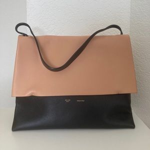 Celine Tri-color Soft Shoulder Bag